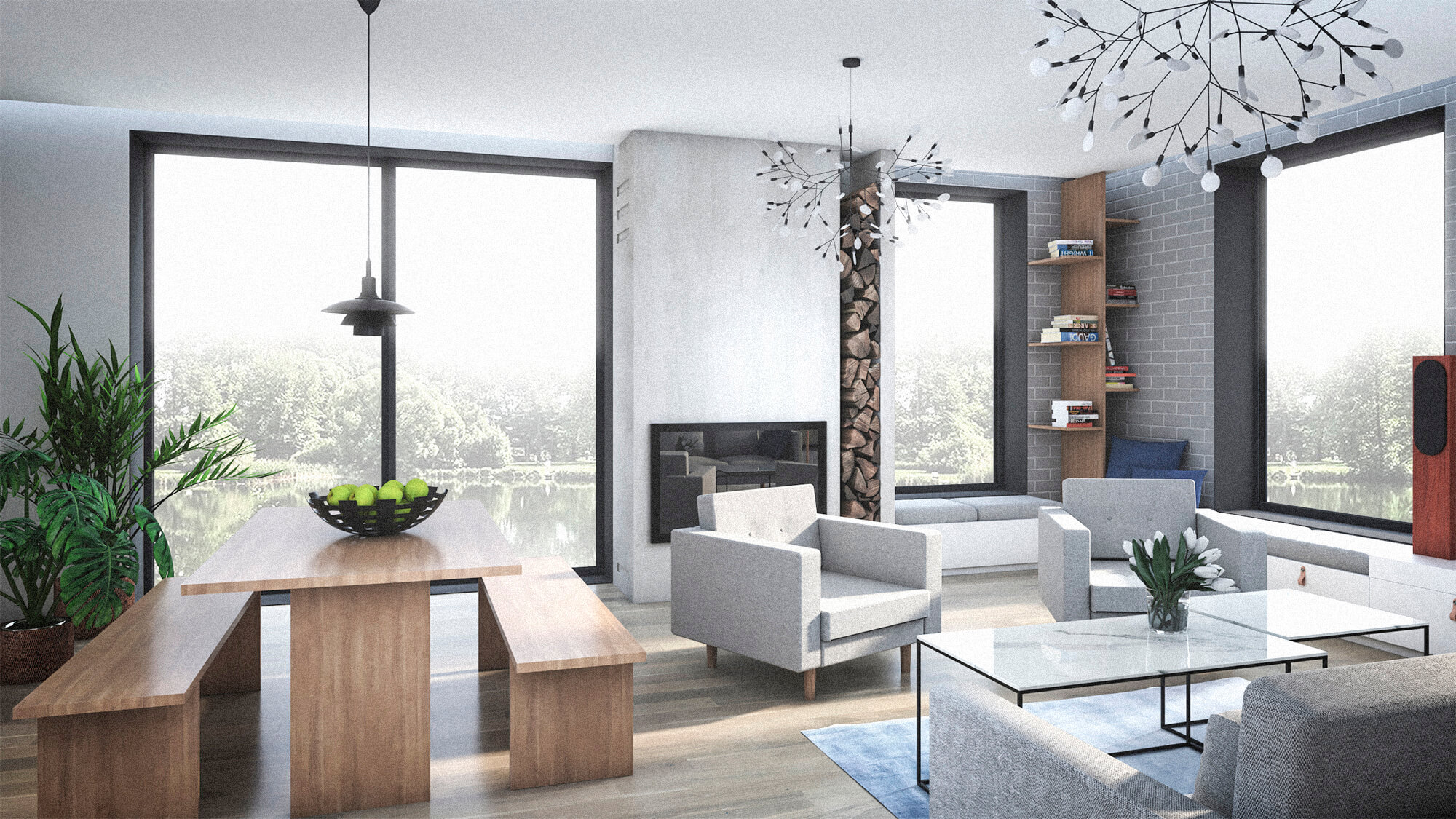 nowoczesny apartament