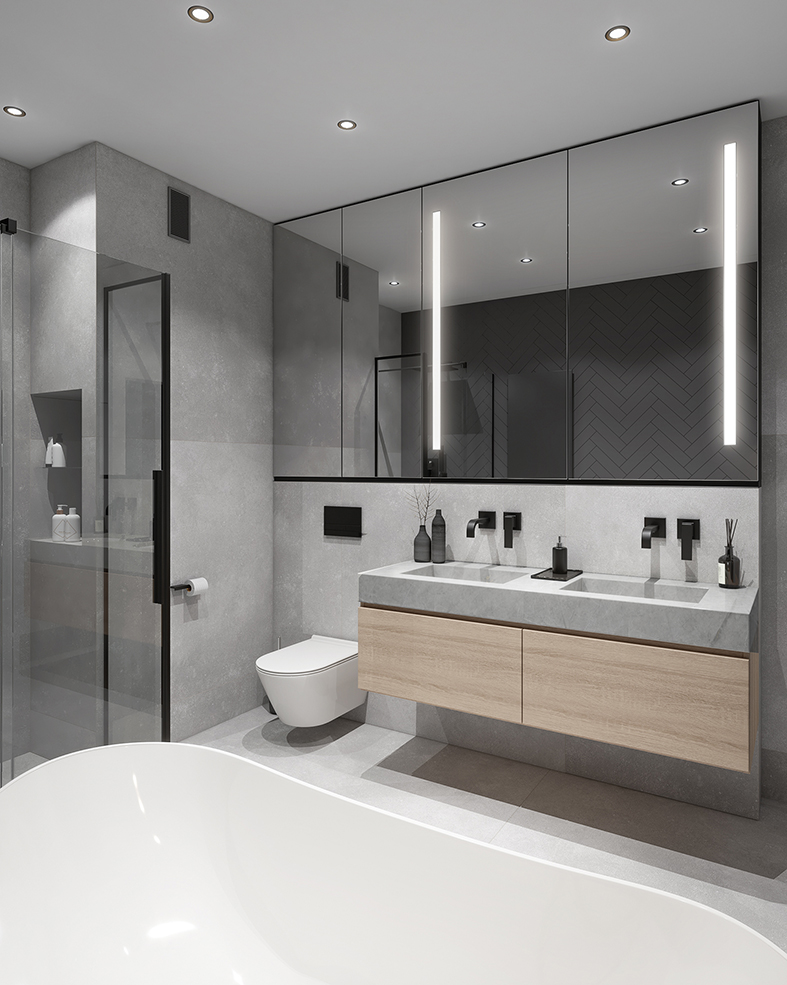 nowoczesna łazienka